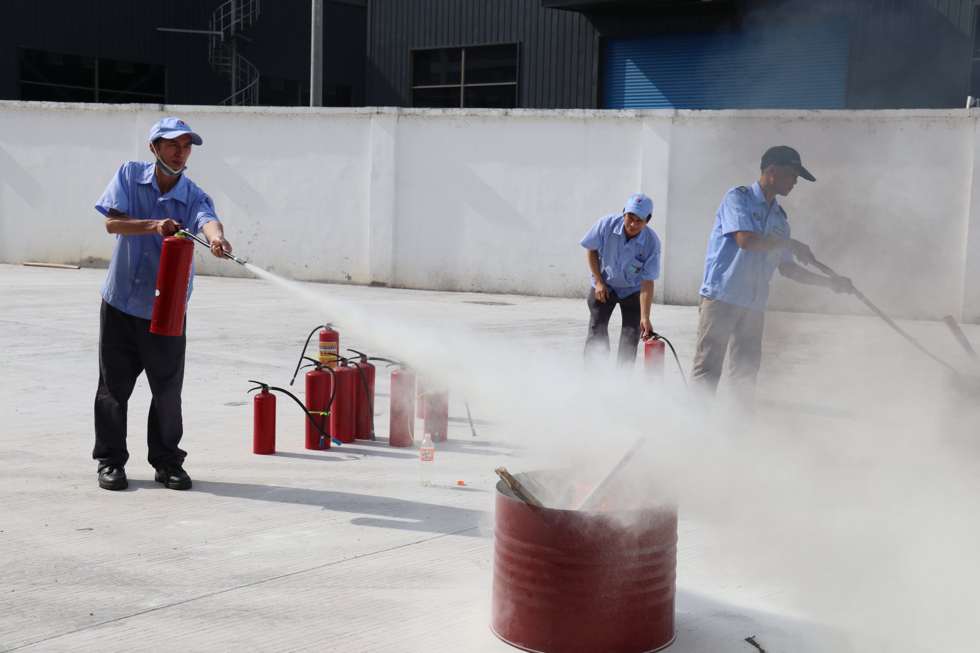 力源科技消防演練