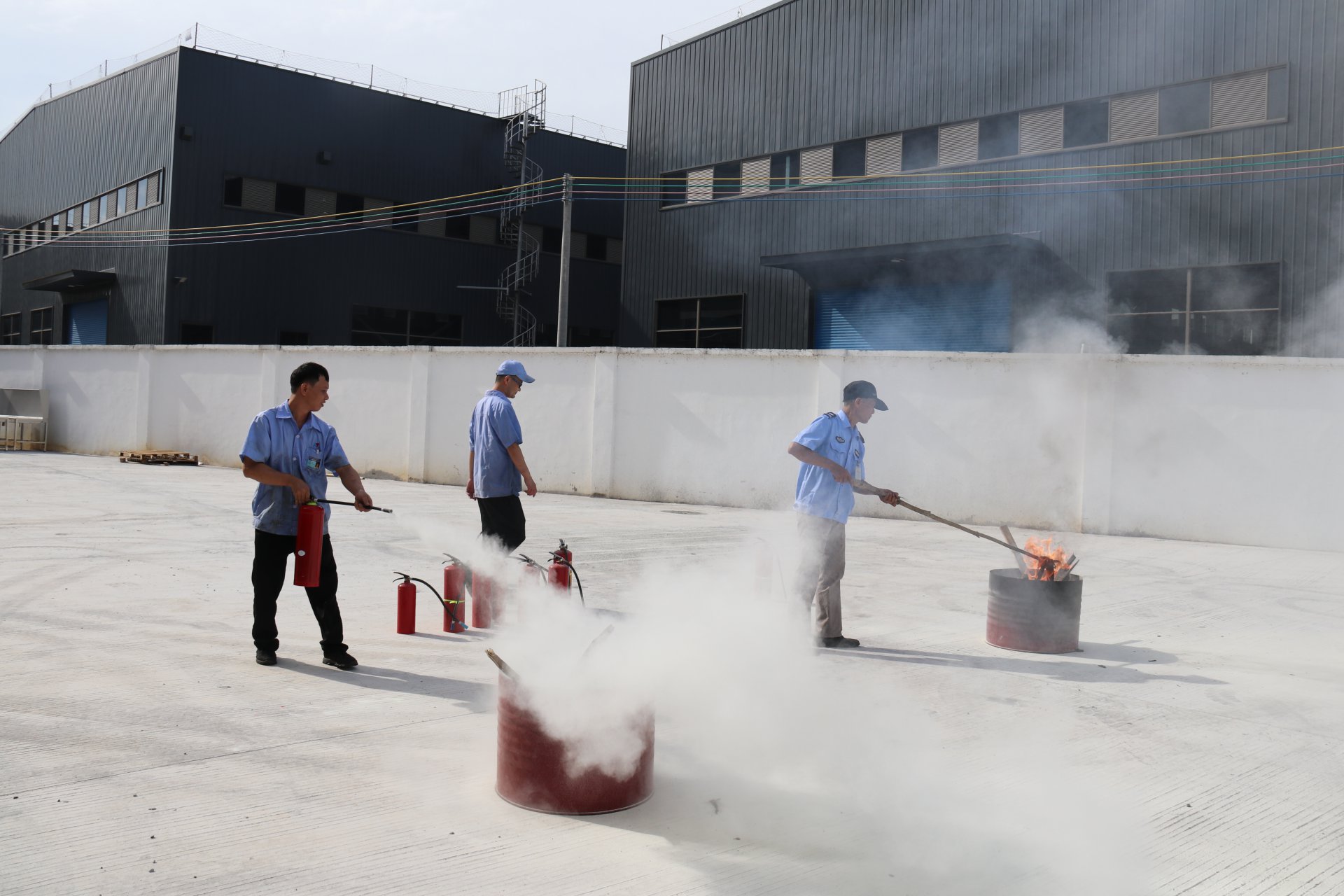 力源科技消防演練
