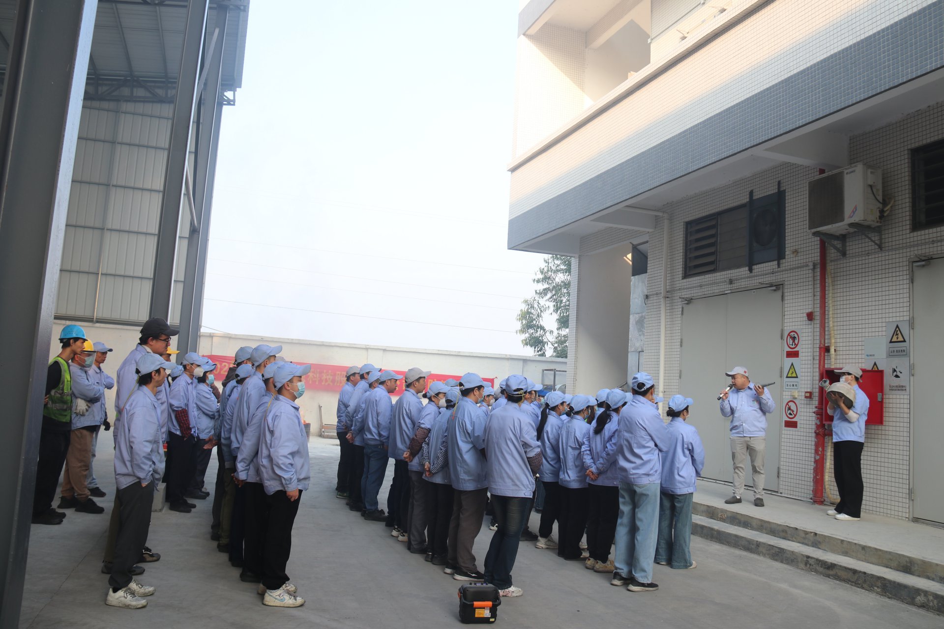 力源科技消防演練